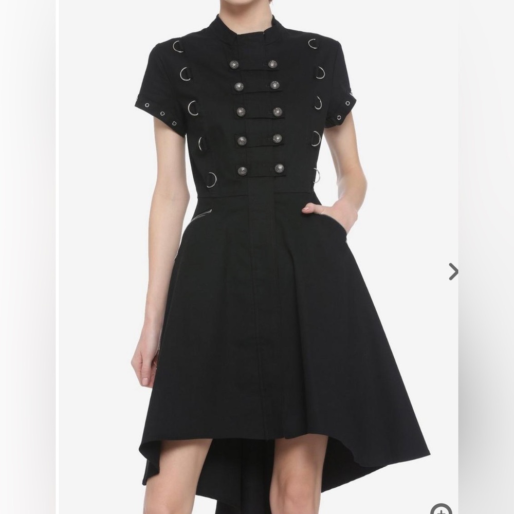 Black Hot Topic Hardware Dress.